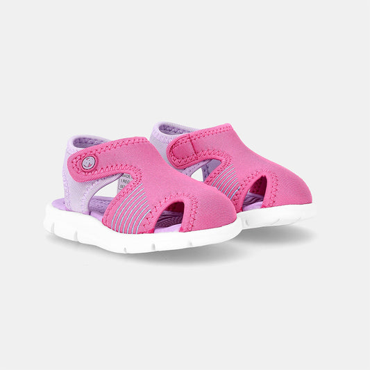 Girls Bentley Closed-Toe Sandal- Pink