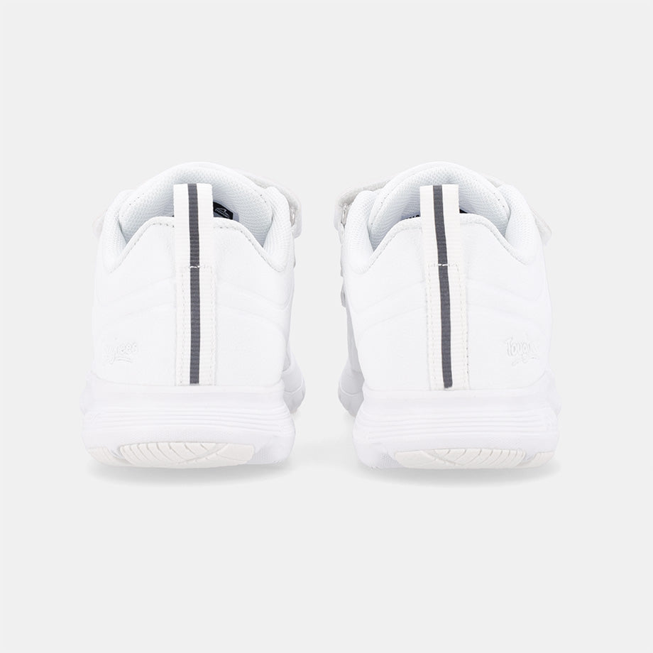 Power X Toughees Younger Kids Velcro Sneakers - White