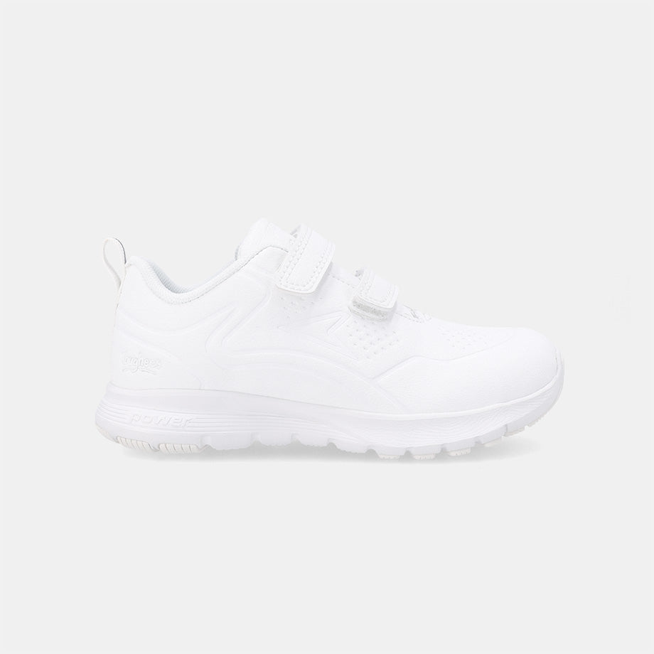 Power X Toughees Younger Kids Velcro Sneakers - White