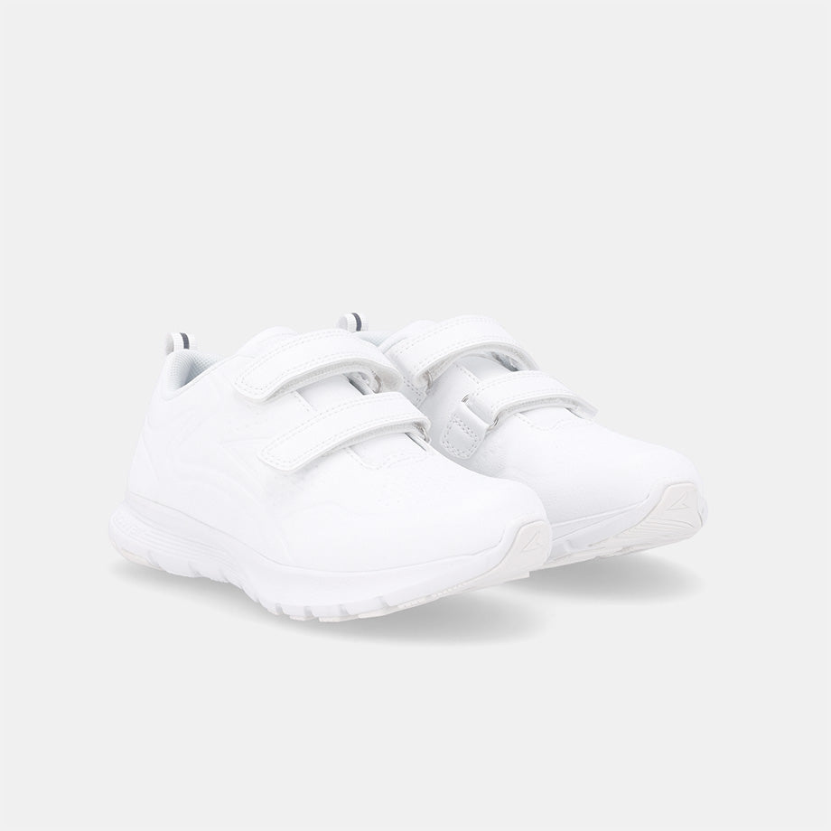 Power X Toughees Older Kids Velcro Sneakers - White
