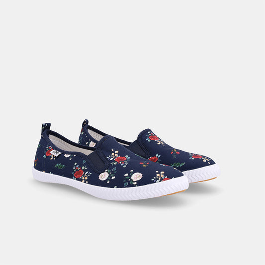 Kylie Slip-on Sneaker - Black Floral