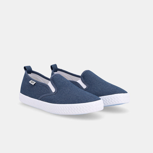 Lacey Slip-on Sneaker - Navy Denim