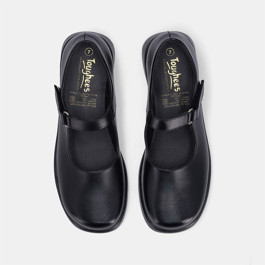 Vivianne Ladies School Shoe - Black