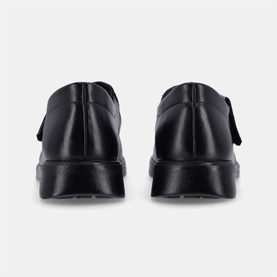 Vivianne Ladies School Shoe - Black