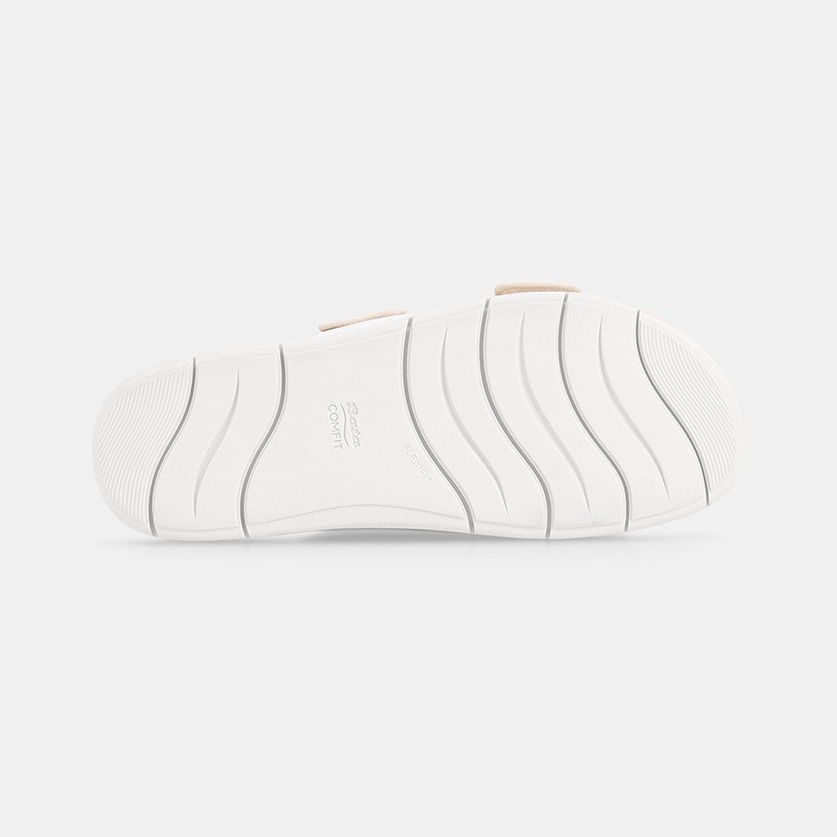Franca Double Strap Sandal - Cream