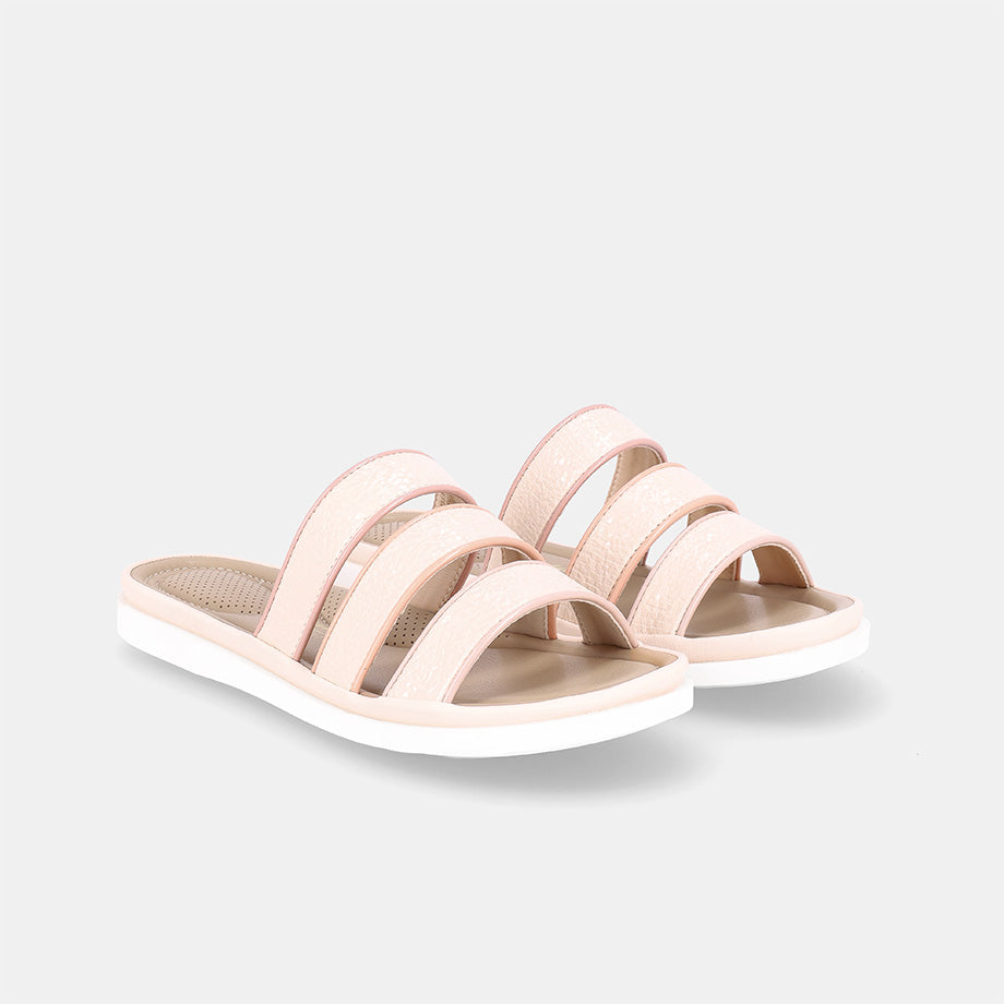 Carissly Off-White Slip on Sandal