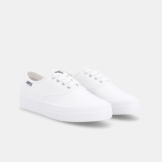 Esme Platform Sneaker - White