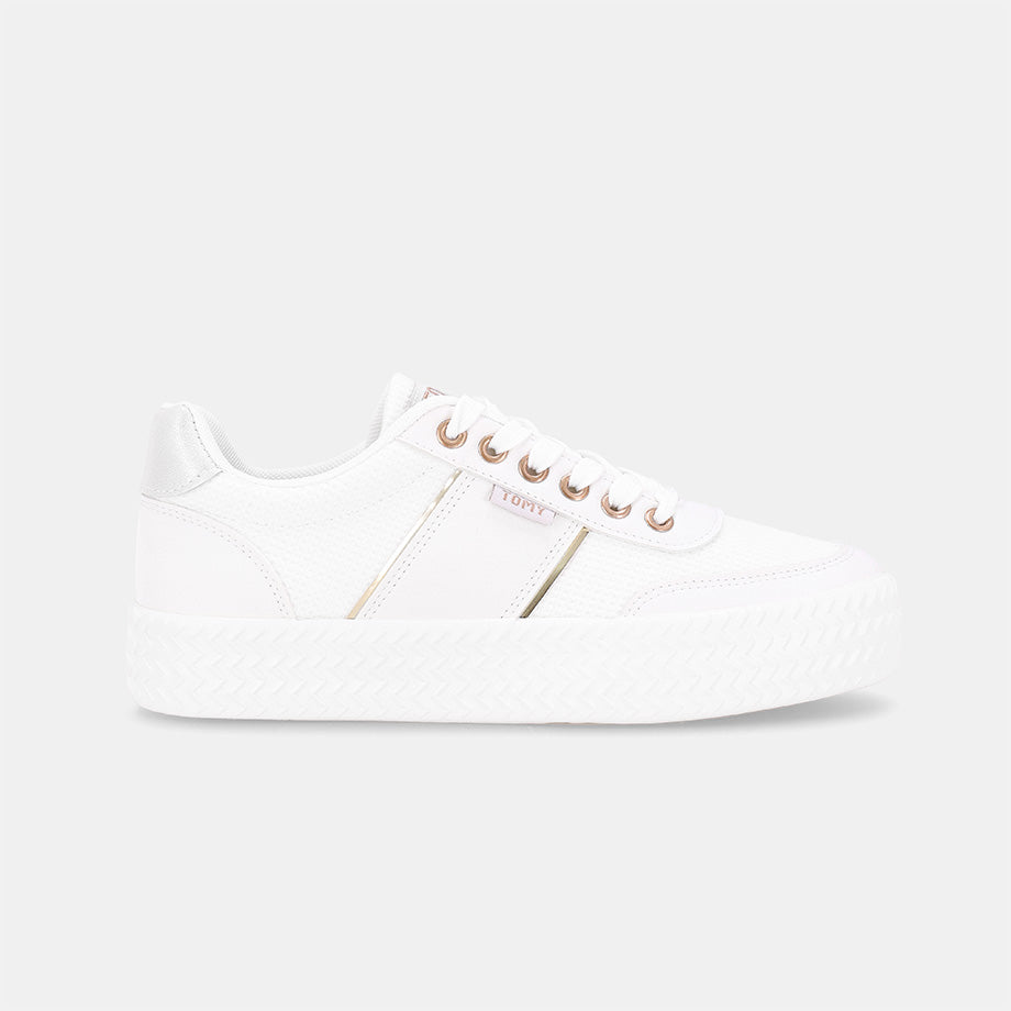 Danielle Sneaker - White