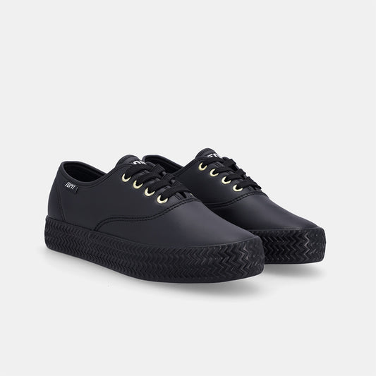 Esme Platform Sneaker - Black