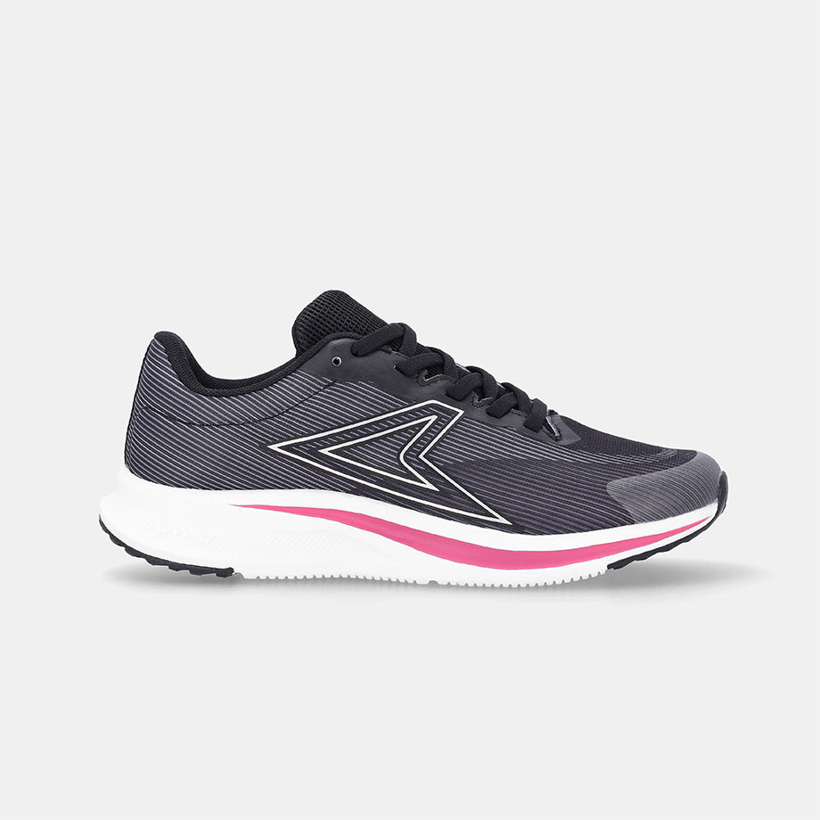 Ladies Harrow Racer Trainer - Black