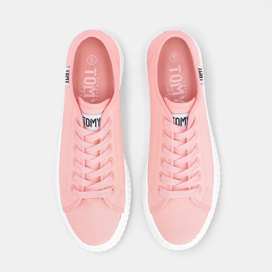 Marlee Pastel Sneaker - Pale Pink