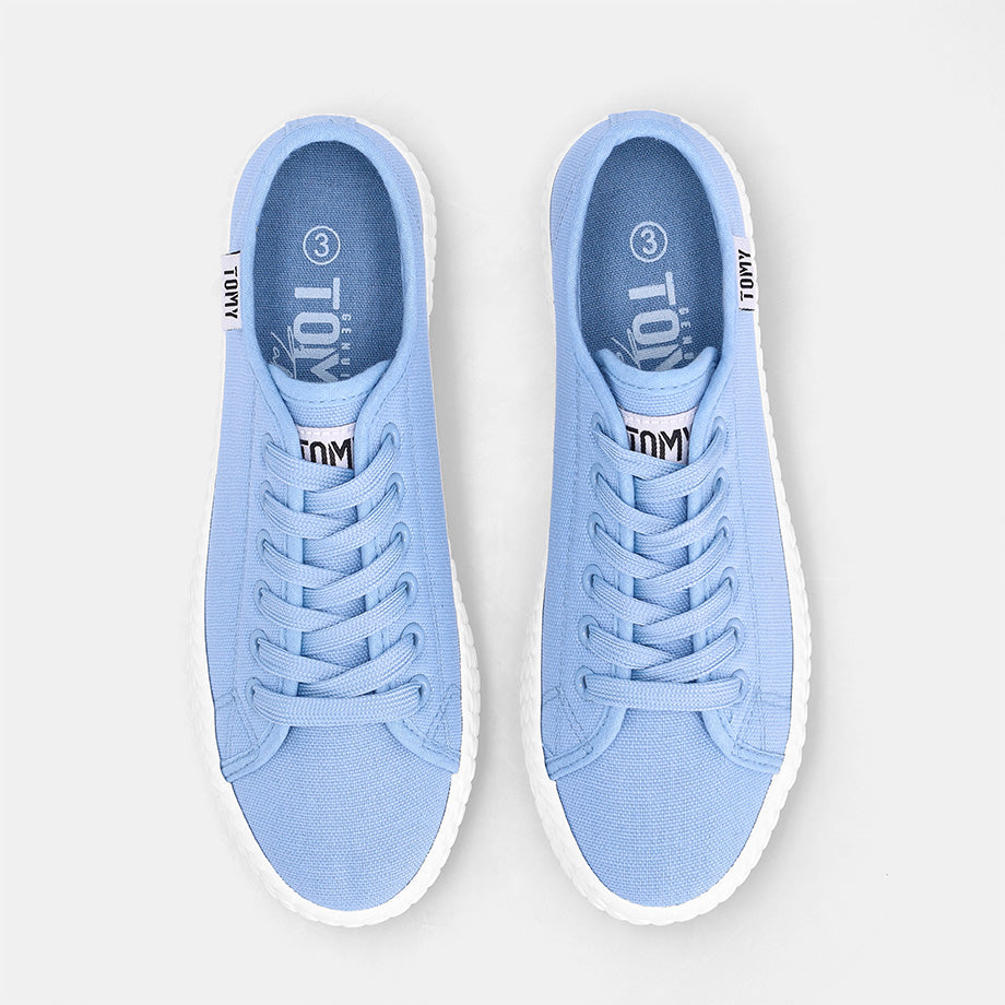 Marlee Pastel Sneaker - Pale Blue