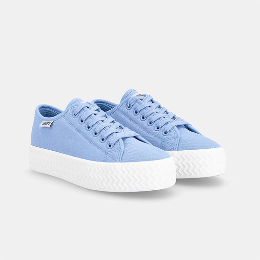 Marlee Pastel Sneaker - Pale Blue