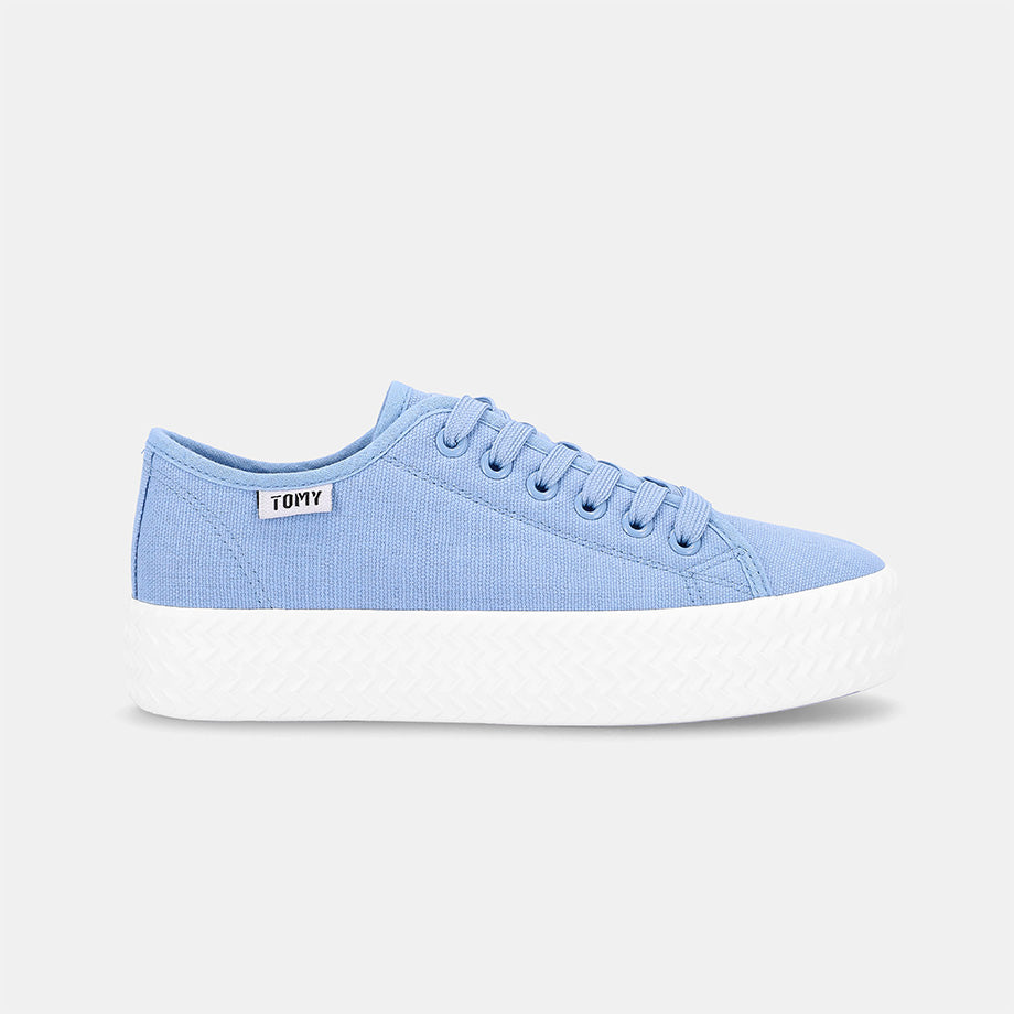 Marlee Pastel Sneaker - Pale Blue