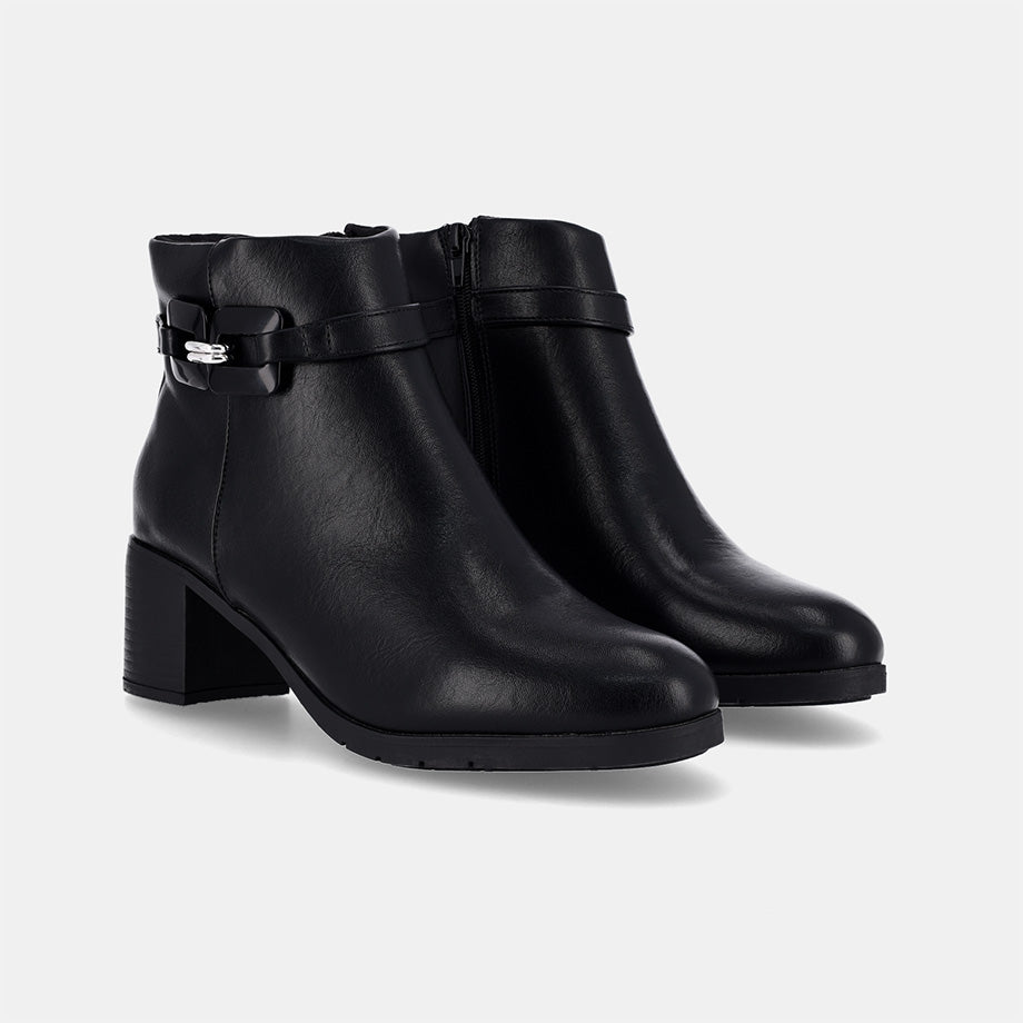 Florence Block Boot - Black