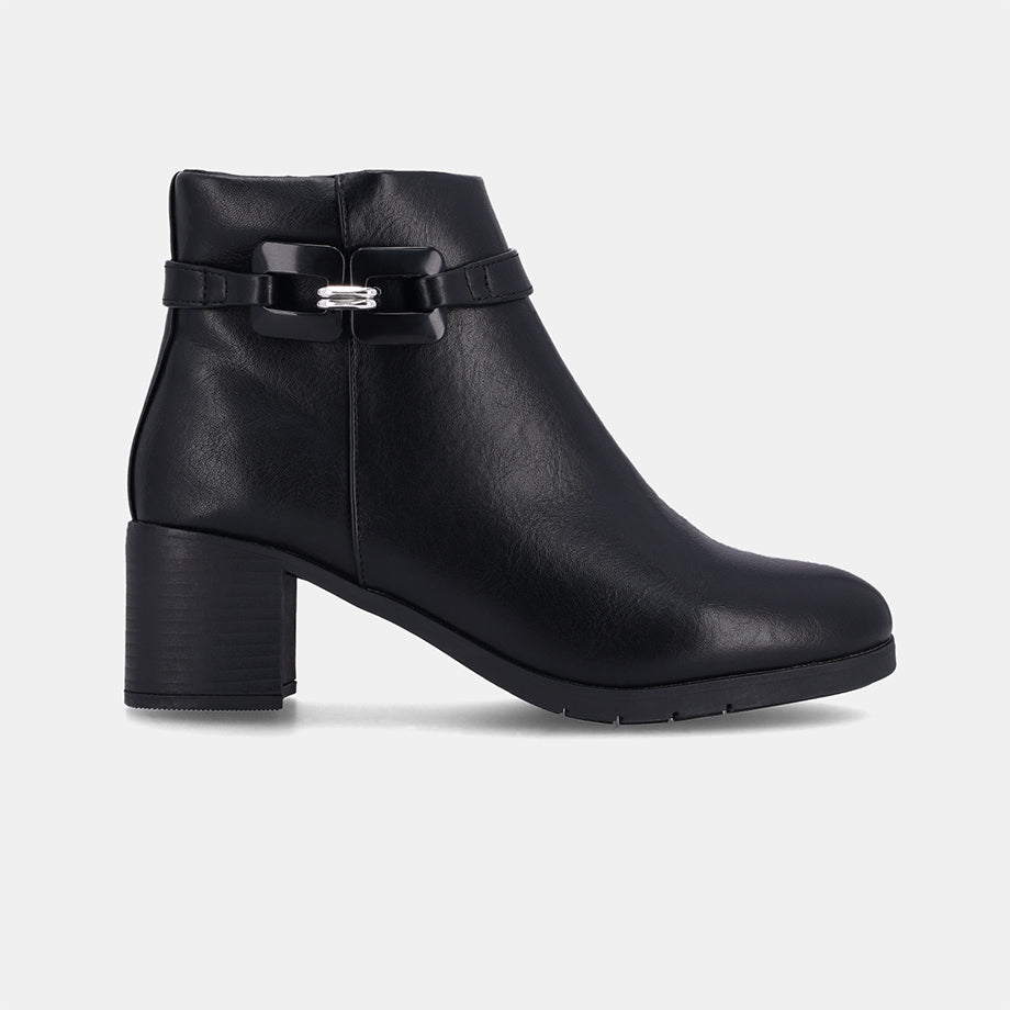 Florence Block Boot - Black