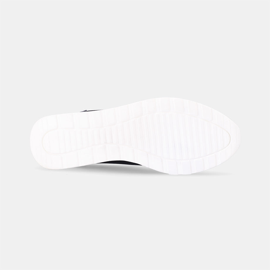 New Star Wedge Slip-on Sneaker - Black