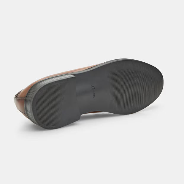 Leather Cuzco Lace-Up - Tan