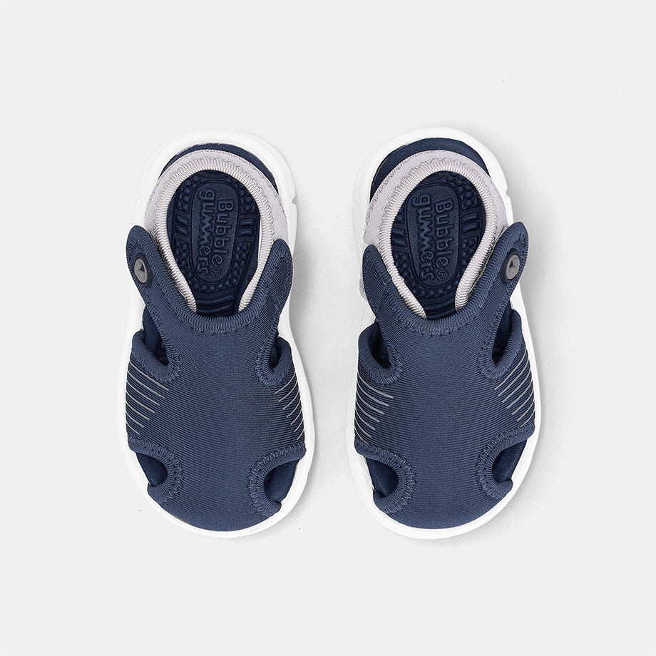 Boys Bentley Closed-Toe Sandal - Light Grey