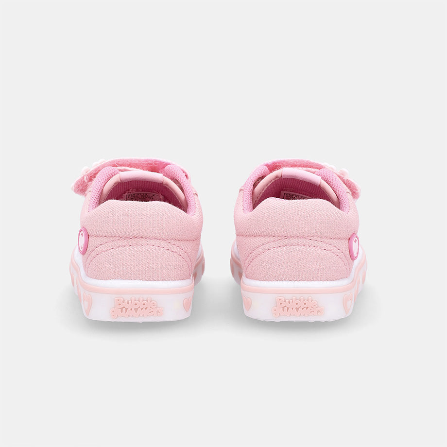 Girls Bloom EasyFit Velcro Sneaker - Pink