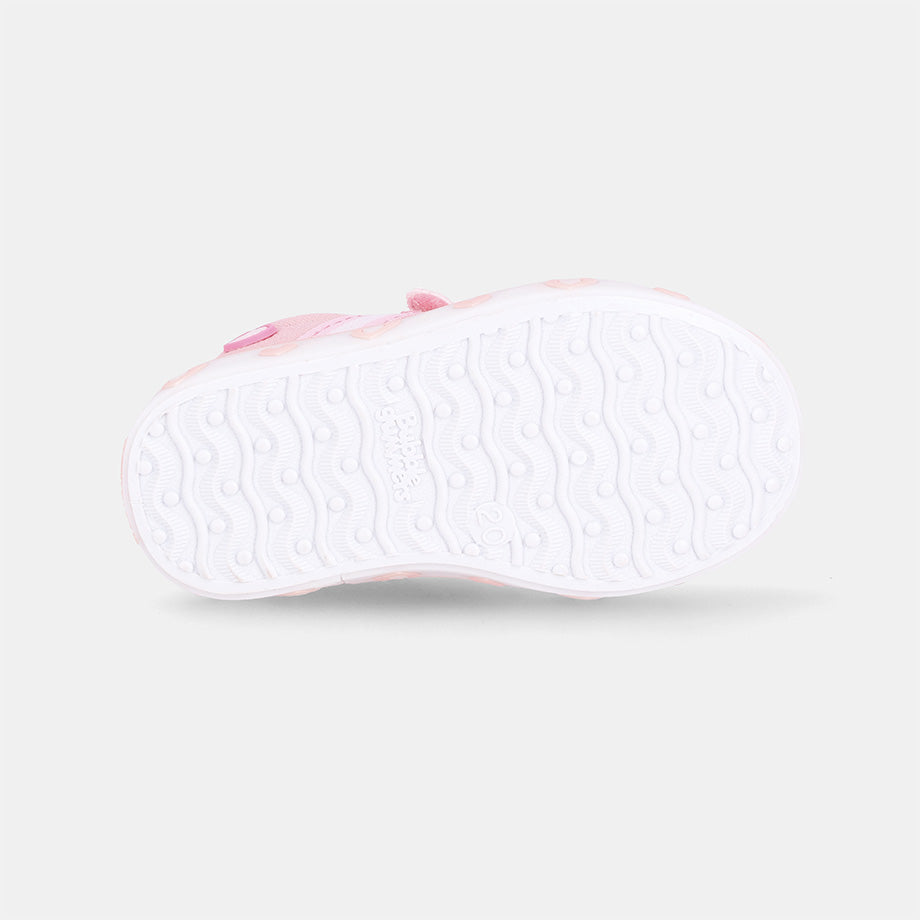 Girls Bloom EasyFit Velcro Sneaker - Pink