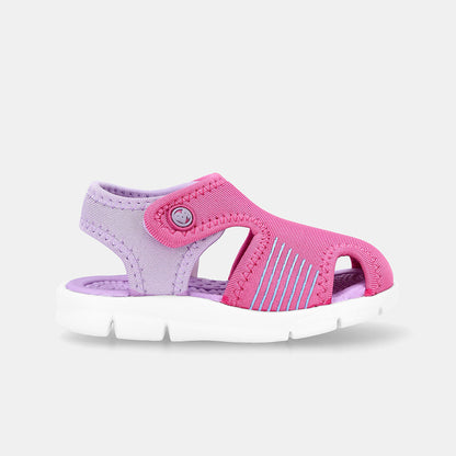 Girls Bentley Closed-Toe Sandal- Pink