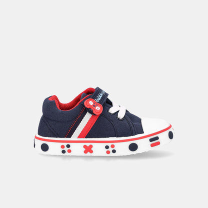 Boys Bloom EasyFit Velcro Sneaker - Navy