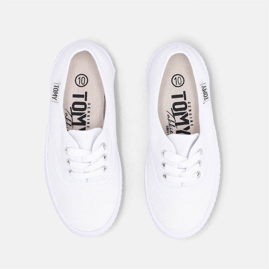 Tomy Kids Original Canvas Sneaker - White – Bata Official Website