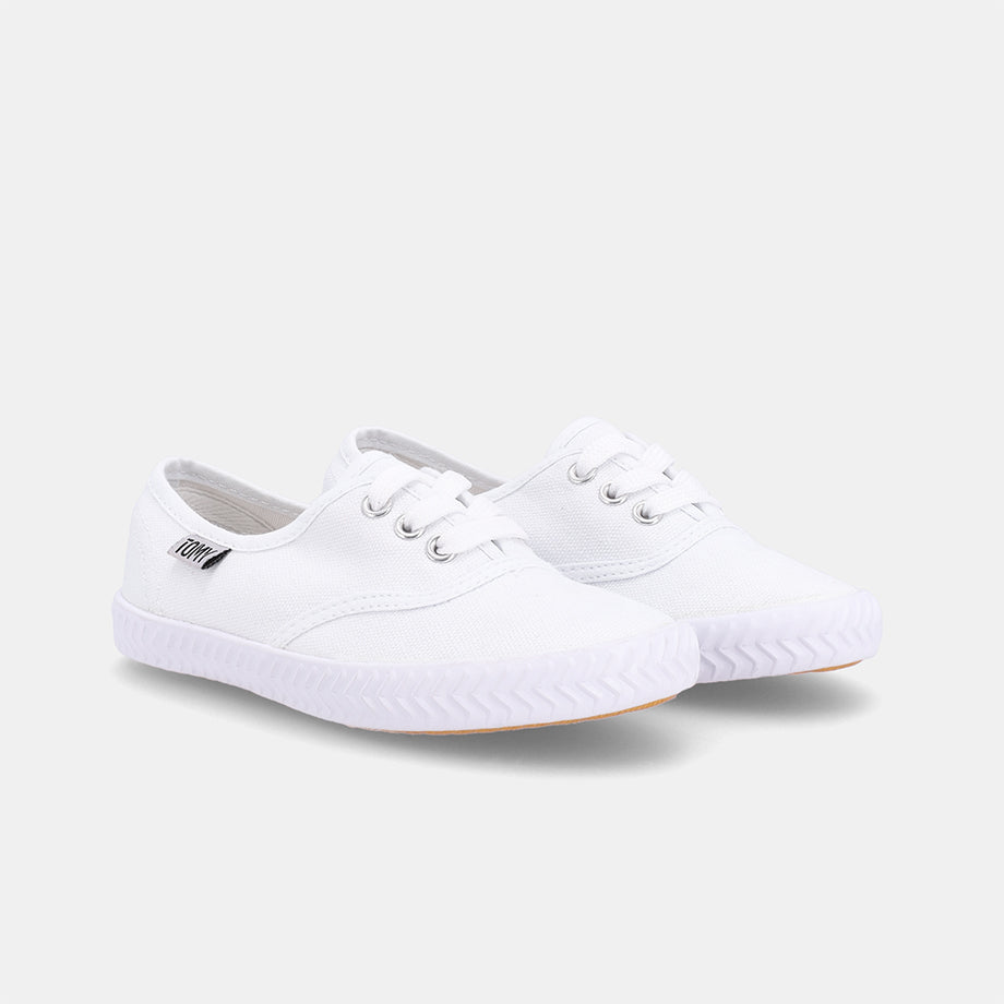 Tomy Kids Original Canvas Sneaker - White