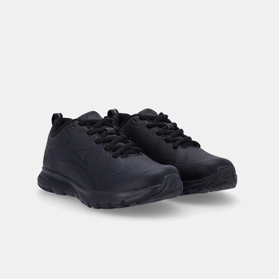 Power X Toughees Older Kids Lace up Sneakers - Black