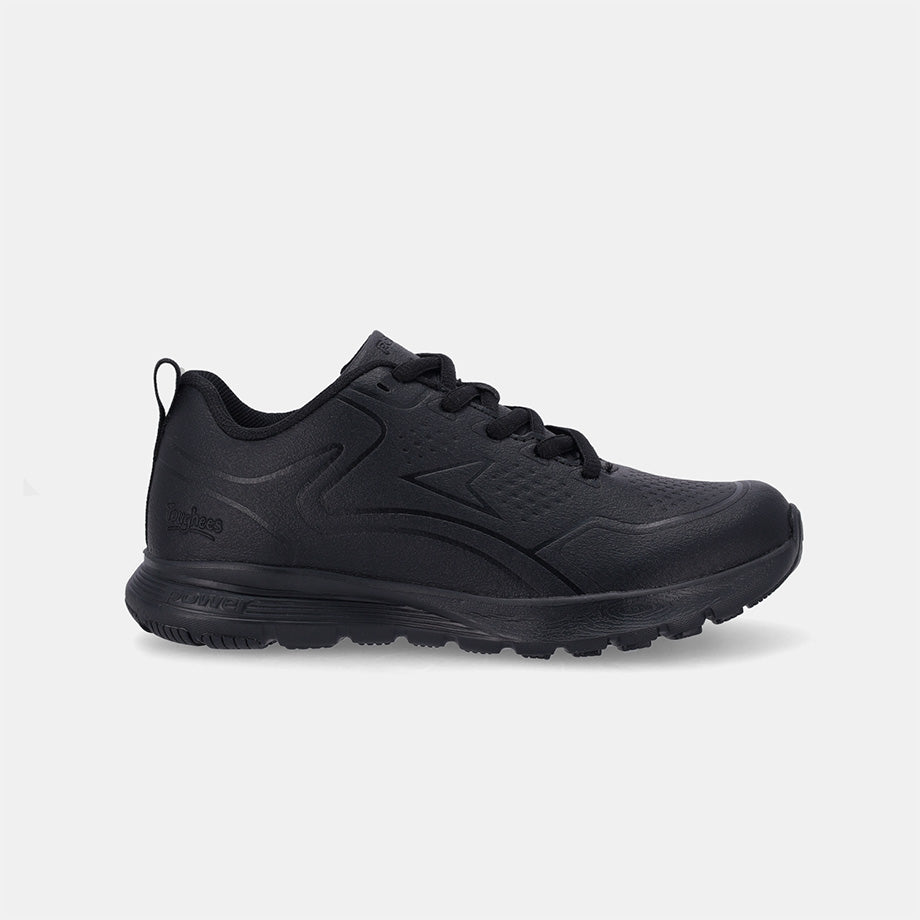 Power X Toughees Older Kids Lace up Sneakers - Black