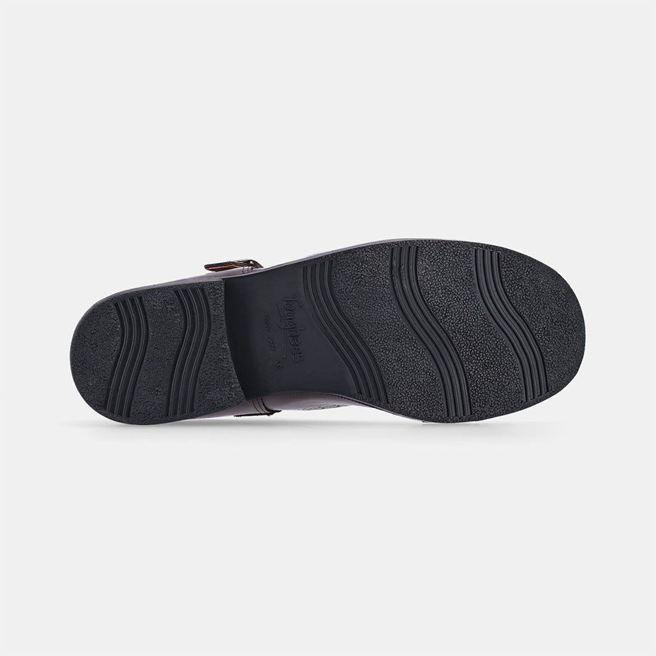 Pearl Ladies School Shoe - Brown