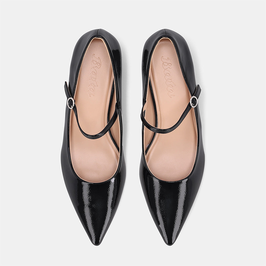 Kyoto Heel Pump - Black