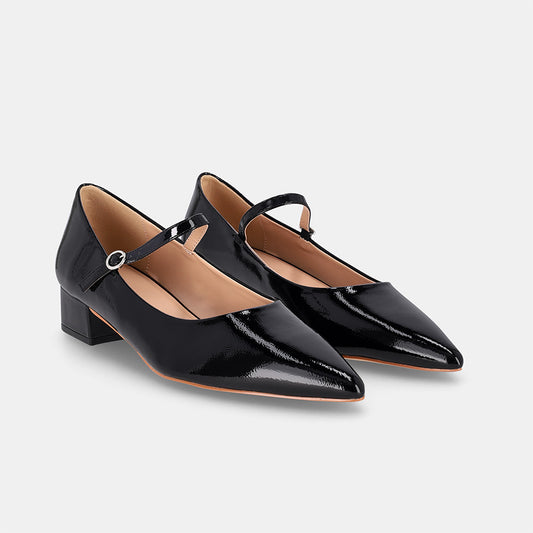 Kyoto Heel Pump - Black