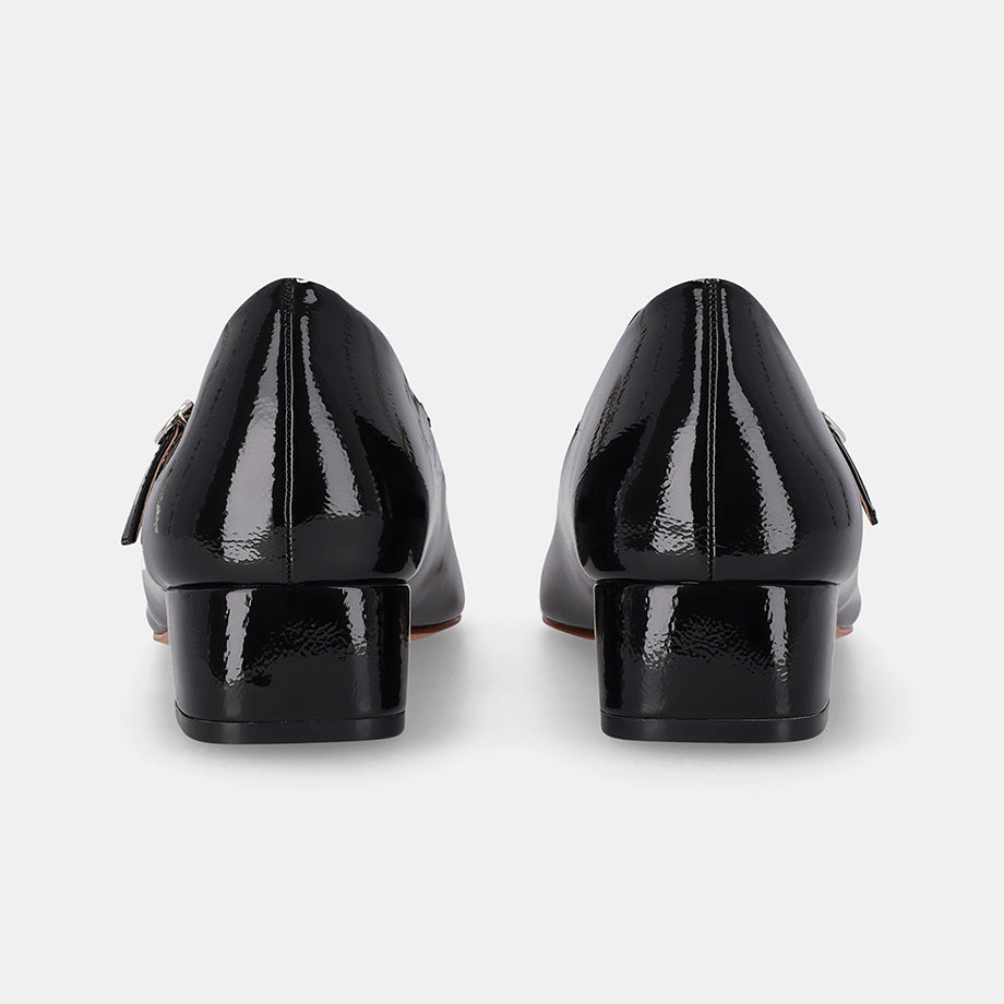 Kyoto Heel Pump - Black