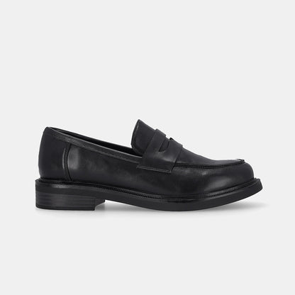 Caracas Moccasin Loafer - Black
