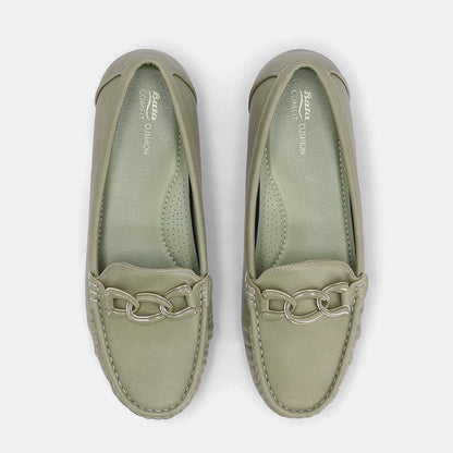 Cathina Slip-on Moccasin - Olive