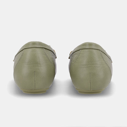 Cathina Slip-on Moccasin - Olive
