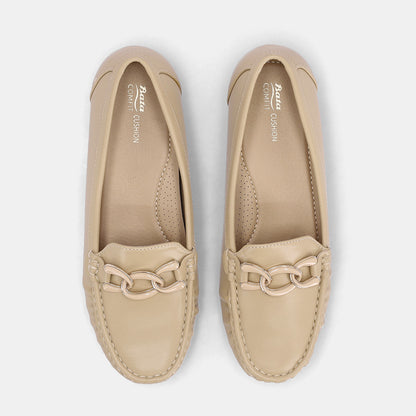 Cathina Slip-on Moccasin - Beige