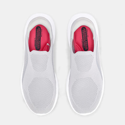 Ladies N-Walk Slip-On Trainer - Grey
