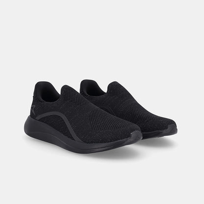 Ladies N-Walk Slip-On Trainer - Black