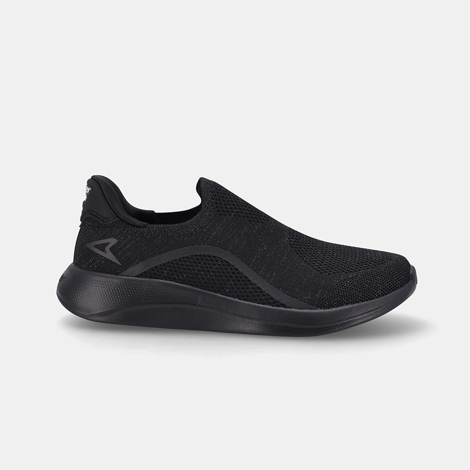Ladies N-Walk Slip-On Trainer - Black