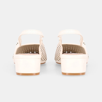 Memphis Sling Back - Beige