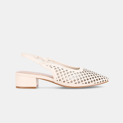 Memphis Sling Back - Beige