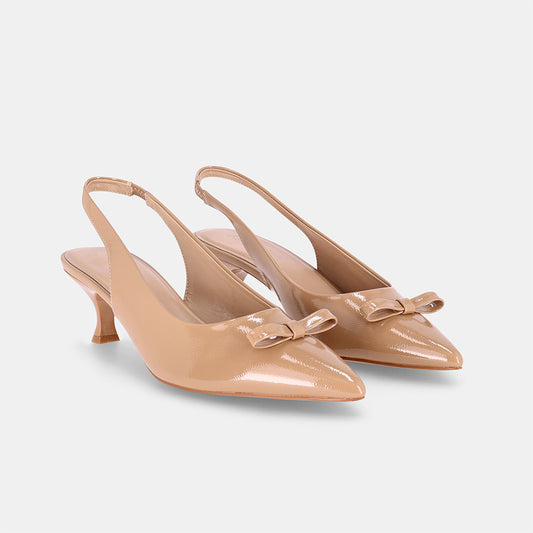 Detroit Slingback Heel - Pink