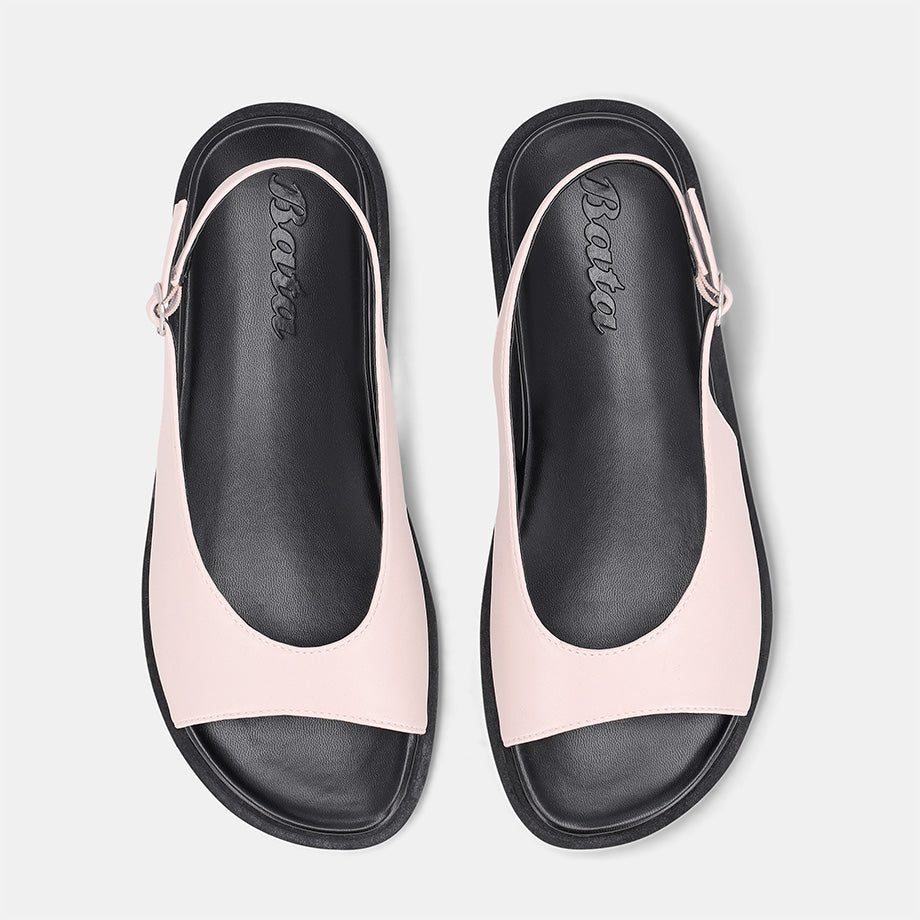 Irma Slingback Sandal - White