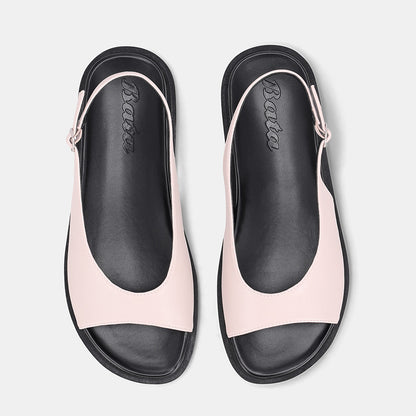 Irma Slingback Sandal - White