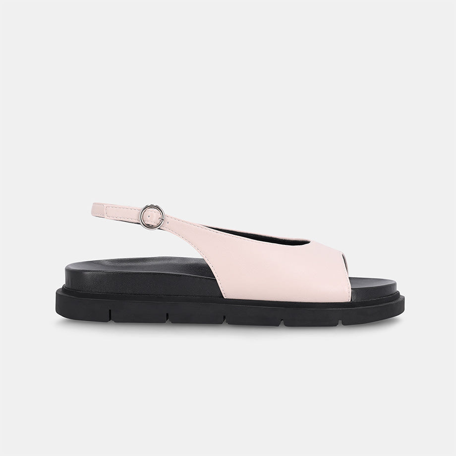 Irma Slingback Sandal - White