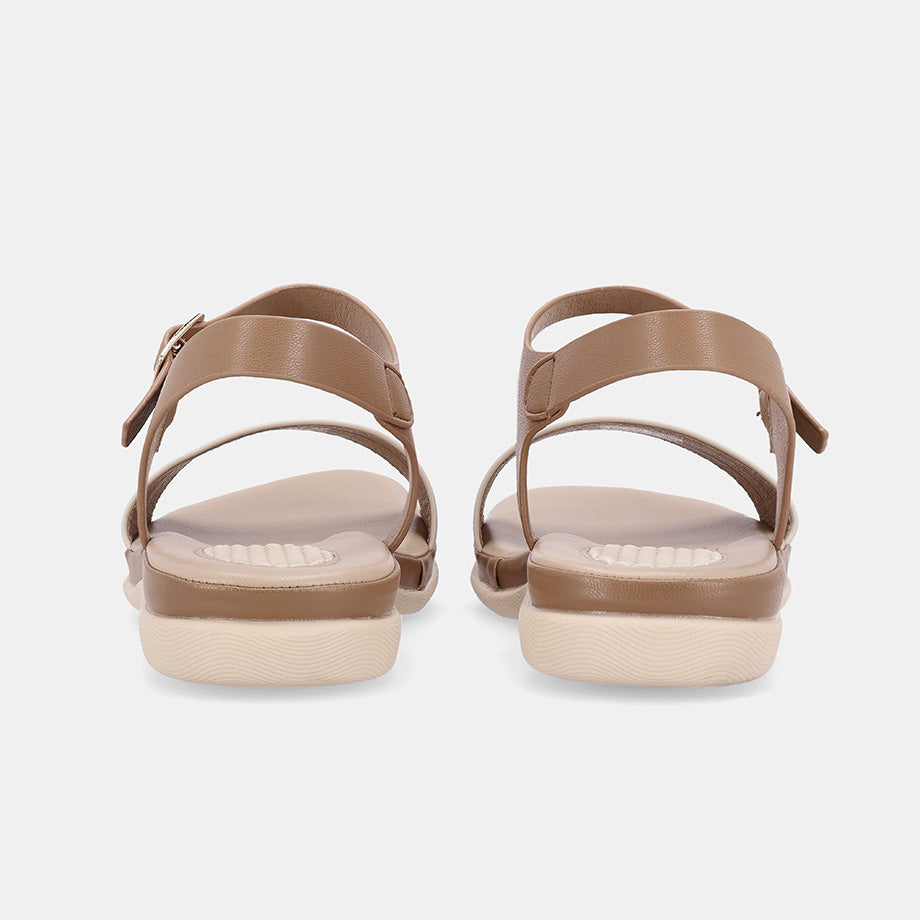 Colerin One Strap Sandal-Camel