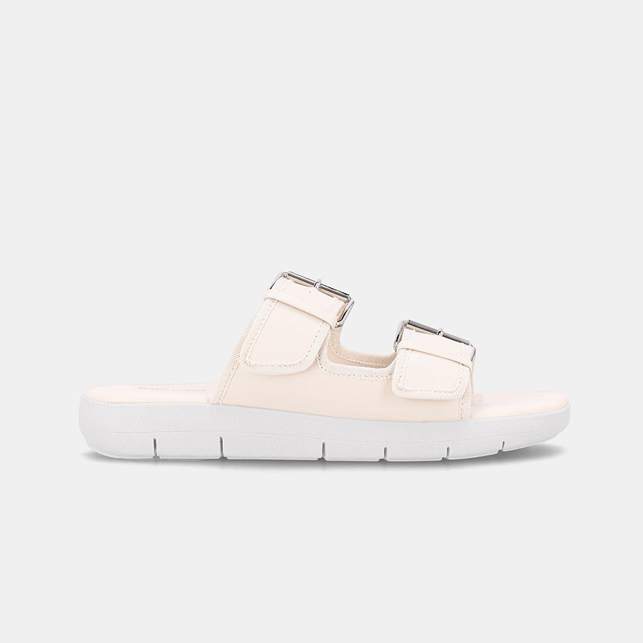 Franca Double Strap Sandal - Cream